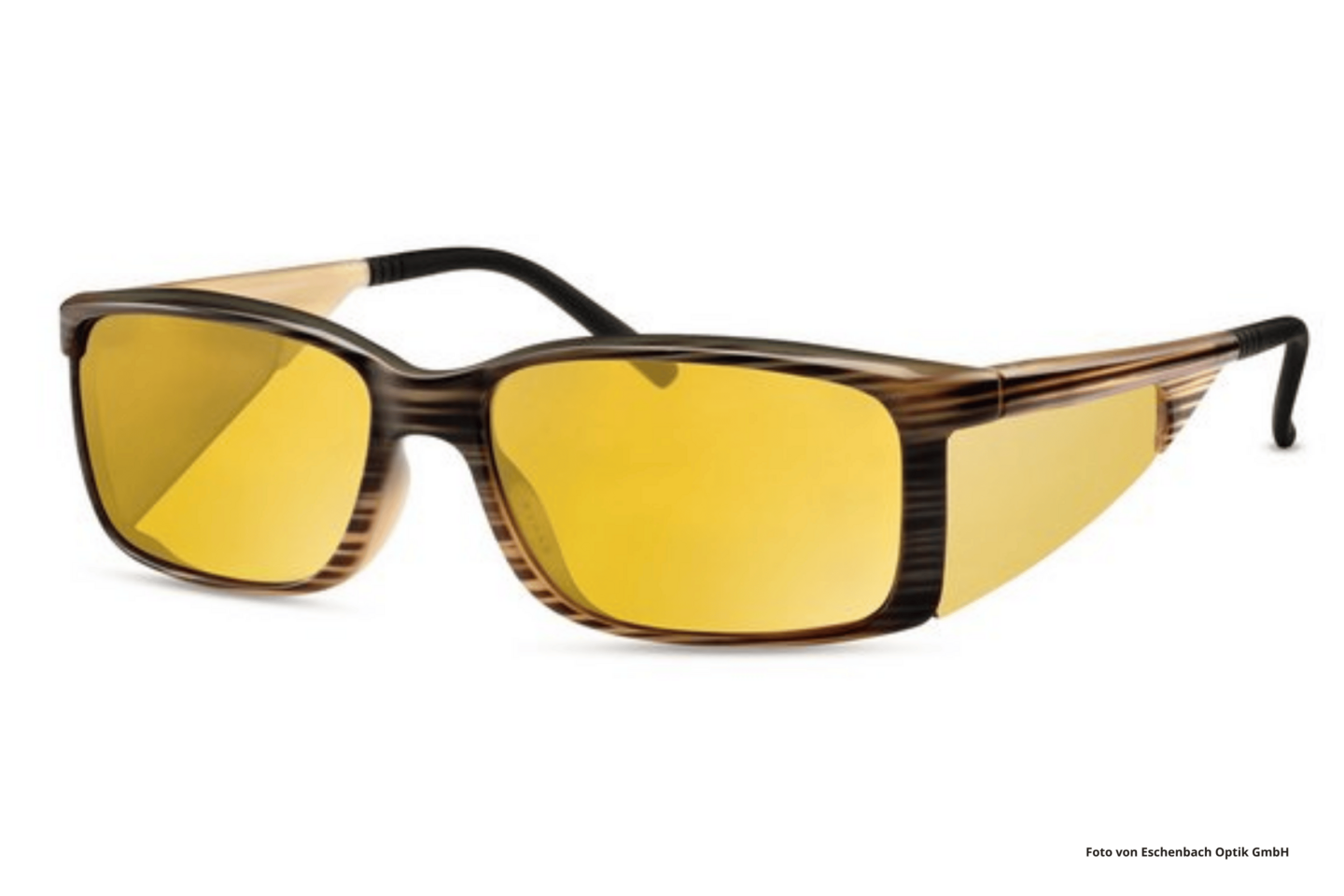 Das Foto zeigt die Filterbrille ambelis® Drive von Eschenbach Optik.