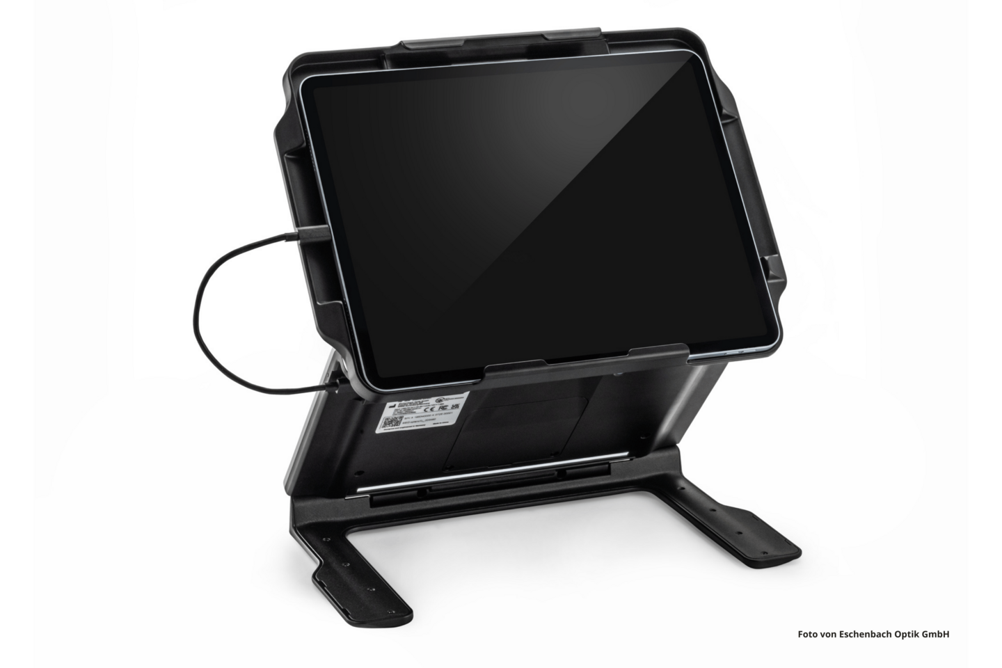 Das Foto zeigt die elektronische Lesehilfe optaro® XL von Eschenbach Optik.