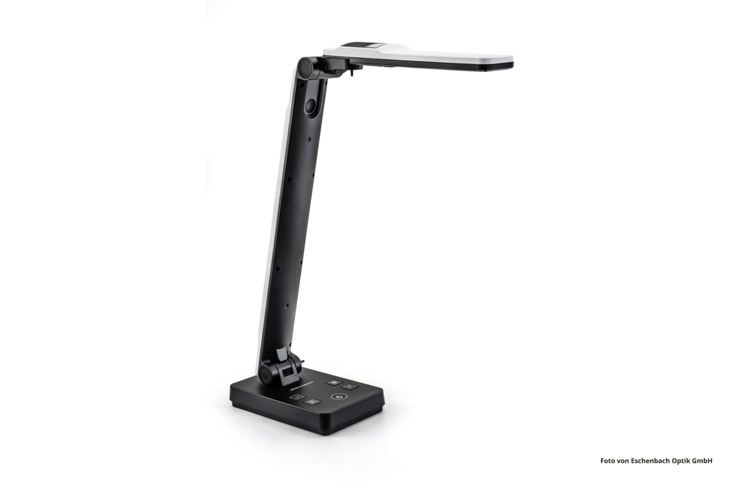 Das Foto zeigt die Tischleuchte elumentis LED von Eschenbach Optik.