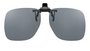 Polarised clip-on sunglasses