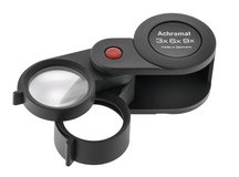 Plastic folding magnifiers