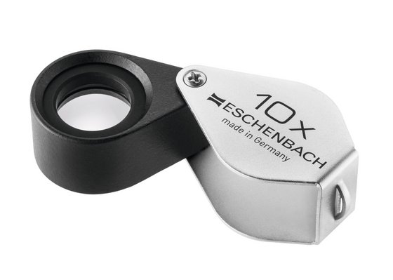 Metal folding magnifiers