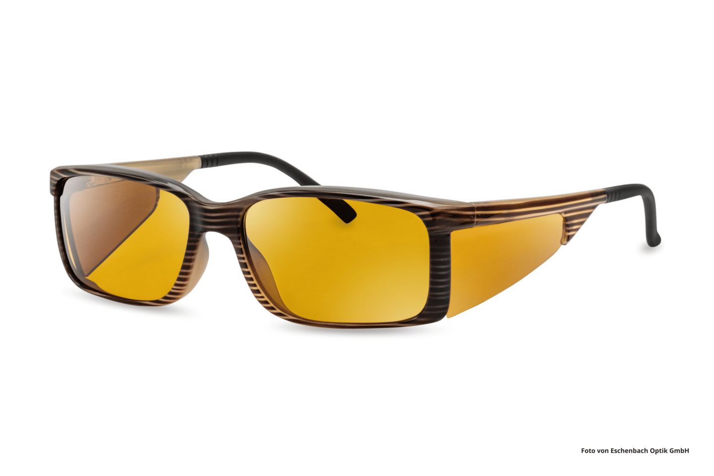 Das Foto zeigt die Kantenfilterbrille ambelis® von Eschenbach Optik.